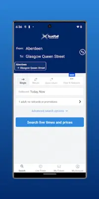 ScotRail Train Times & Tickets android App screenshot 3